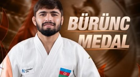 Dünya çempionatı: Cüdoçumuz bürünc medal qazandı - VİDEO