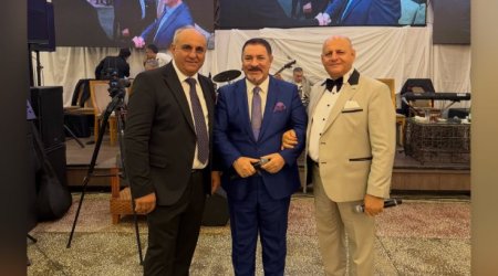 Əməkdar artist oğluna gəlinsiz toy etdi - VİDEO