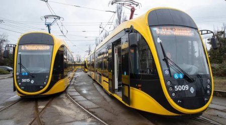 Kiyevdə tramvayların hərəkəti DAYANDIRILDI &ndash; SƏBƏB