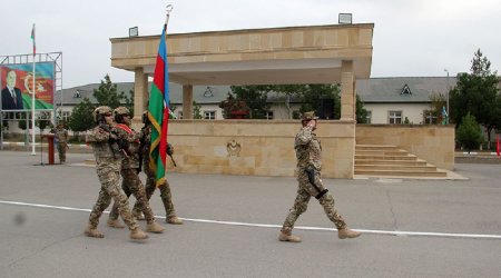 Hərbi vəzifəlilərlə təlim toplanışı başladı &ndash; FOTO