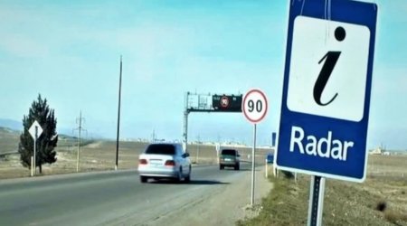 Radara çatanda sürəti azaldanların NƏZƏRİNƏ - Qayda pozuntuları nə qədər məsafədə kameraya düşür?