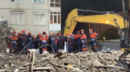 İstanbulda çökən binada ölənlərin sayı 5-ə ÇATDI