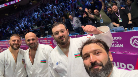 Dünya çempionatı: Azərbaycan cüdo yığması Avstriya ilə qarşılaşacaq - FOTO
