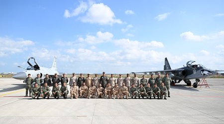 Azərbaycan və BƏƏ-nin birgə hərbi təlimi başladı &ndash; FOTO/VİDEO