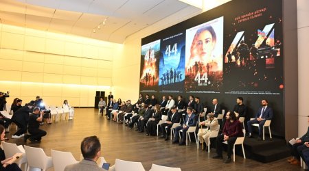 &ldquo;44&rdquo; bədii filmi ilə bağlı mətbuat konfransı KEÇİRİLDİ &ndash; FOTO