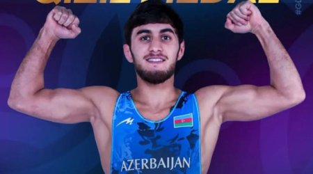 Güləşçimiz dünya çempionatında finala vəsiqə qazanıb