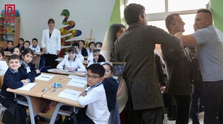 Şagirdlərin nümunəvi məktəb həyatı və ideoloji təxribatın çirkin üzü - FOTO/VİDEO