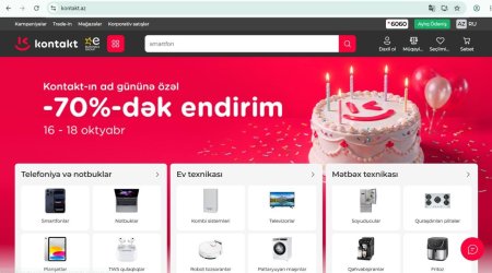 &ldquo;Kontakt&rdquo;dan ad günü sürprizi: kontakt.az-da yenilik var!