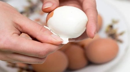 Yumurtanı rahat soymağın sirri