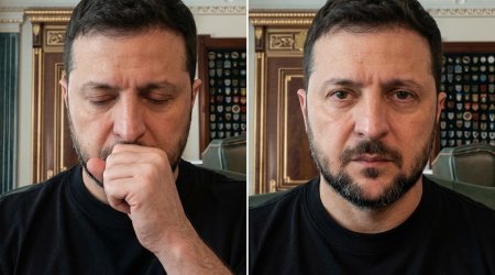 Zelenskinin canlı yayımda etdiyi hərəkət çaşqınlıq yaratdı &ndash; VİDEO