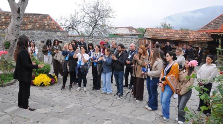 Şəkidə mediatur: Tarixi məkanlar, sənətkarlıq nümunələri - FOTO
