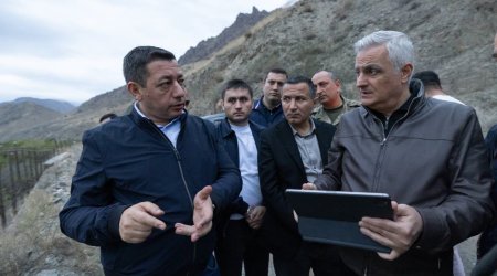 Erməni nazirlər TRIPP dəhlizinin çəkilişini müzakirə etmək üçün Zəngəzurda &ndash; FOTO