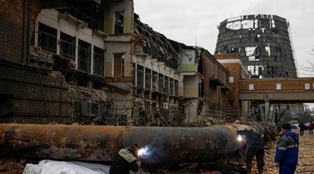 Kiyevdə ENERGETİKA BÖHRANI &mdash; Bir dənə də olsun elektrik stansiyası qalmadı