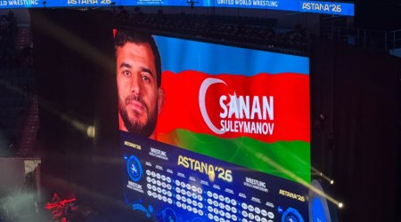 Daha bir yunan-Roma güləşçimiz dünya çempionu oldu - FOTO/VİDEO