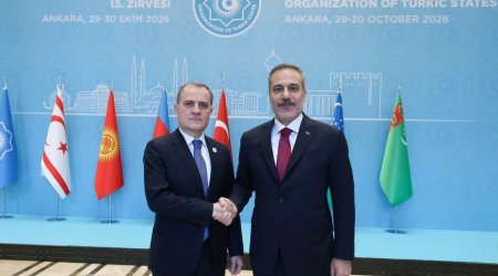 Ceyhun Bayramovu Hakan Fidan qarşıladı &ndash; FOTO