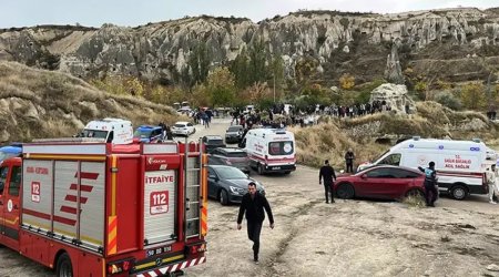 Kapadokiyada qaya uçqunu nəticəsində ölənlərin sayı artdı - FOTO