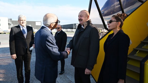 Prezident İlham Əliyev Danimarkada işgüzar SƏFƏRDƏDİR - FOTO