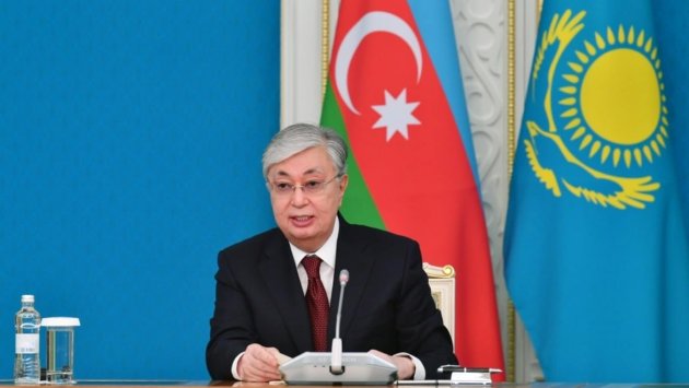 Tokayev Bəxtiyar Vahabzadədən sitat gətirdi: "Türkün türklə ədavətə haqqı yoxdur" – VİDEO