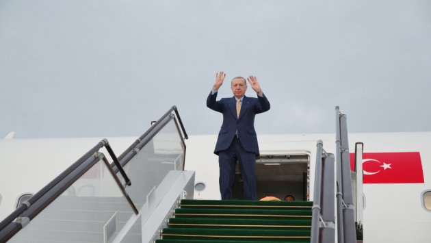 Ərdoğanın Azərbaycana səfəri başa çatdı - FOTO