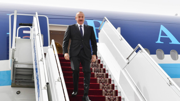İlham Əliyev Tacikistandadır