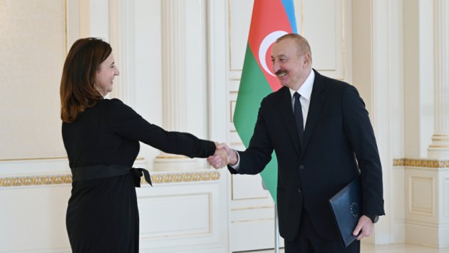 İlham Əliyev Aİ-nin yeni səfirinin etimadnaməsini qəbul etdi – FOTO