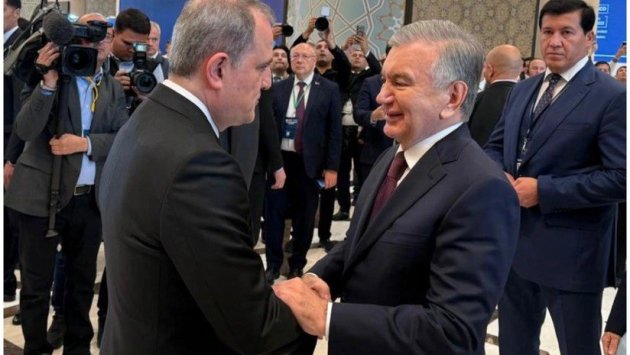 Ceyhun Bayramov Özbəkistan Prezidenti ilə GÖRÜŞDÜ