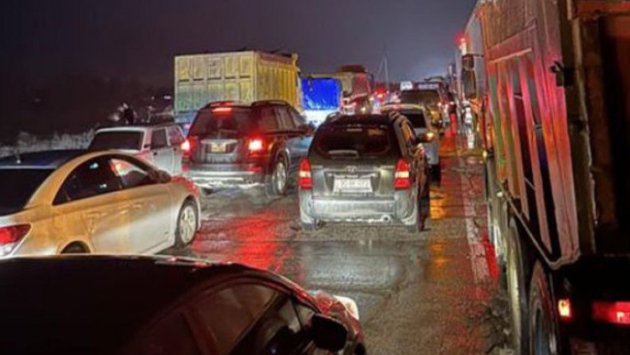 Bakı–Qazax yolundakı sıxlıq aradan qaldırıldı – VİDEO