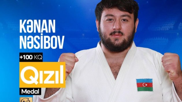 Cüdoçumuz Xorvatiyadakı turnirdə qızıl medal qazandı