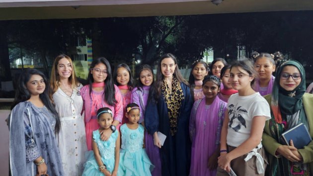 Leyla Əliyeva və Arzu Əliyeva Dəkkədə uşaq evini ziyarət etdi - FOTO