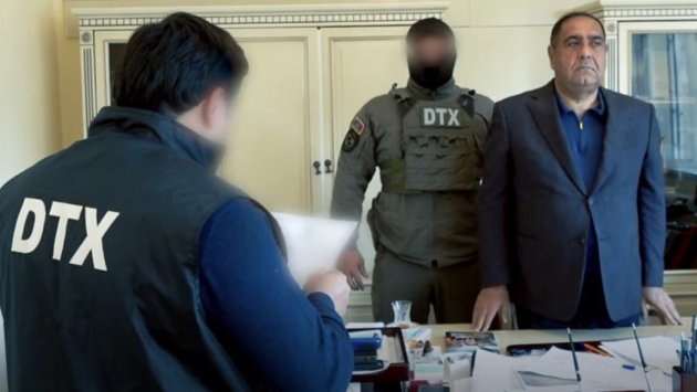 DTX Balakənin icra başçısını belə saxlayıb - ƏMƏLİYYAT VİDEOSU