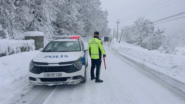 DYP-dən bölgələrə səfər edən sürücülərə XƏBƏRDARLIQ