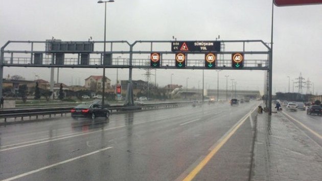 Aeroport yolunda sürət həddi ENDİRİLDİ