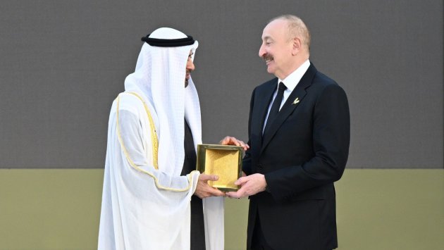 "Zayed İnsan Qardaşlığı Mükafatı"nın təqdimolunma mərasimindən yadda qalan anlar &ndash; VİDEO