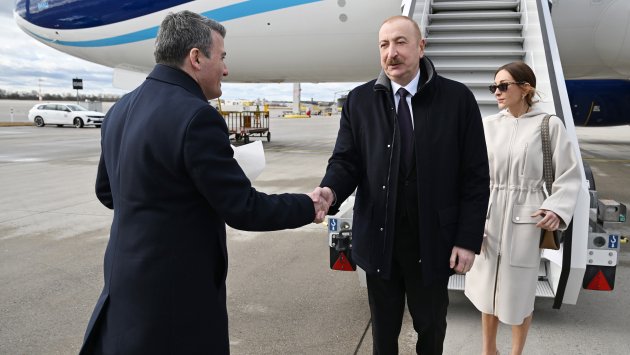 Prezident və birinci xanım Almaniyada səfərdədir &ndash; FOTO