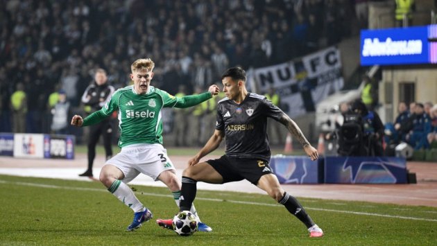 &ldquo;Qarabağ&rdquo; - &ldquo;Nyukasl&rdquo; oyununun ilk hissəsi 0:5 hesabla BİTDİ - VİDEO