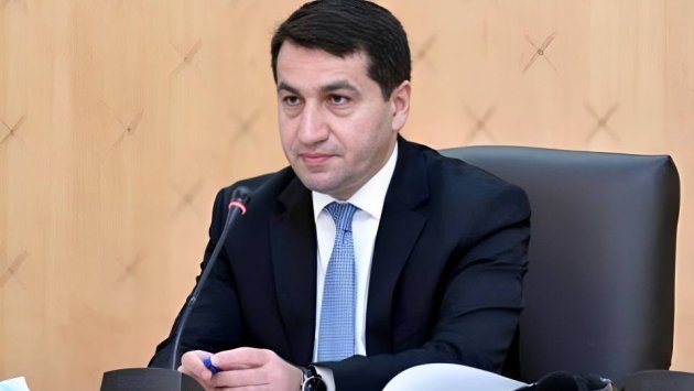 Hikmət Hacıyev: &ldquo;7 milyard dollar Qəzzaya maliyyə layihəsində Azərbaycanın iştirakı nəzərdə tutulmur&rdquo;