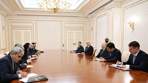 İlham Əliyev iranlı naziri qəbul etdi &ndash; FOTO