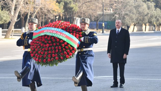 Prezidentin sosial şəbəkə hesablarında Xocalı Soyqırımı Memorialının açılışından VİDEO paylaşıldı