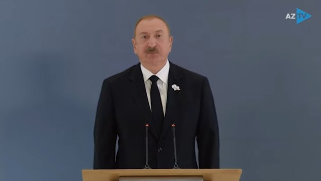 Prezidentdən MESAJ: &ldquo;Bizim iradəmizə qarşı çıxanın başı əziləcək&rdquo; - VİDEO