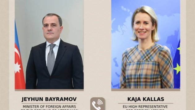 Ceyhun Bayramovla Kaya Kallas bölgədəki hərbi gərginliyi müzakirə ETDİ