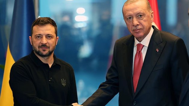 Zelenski-Ərdoğan görüşü BAŞLADI - VİDEO