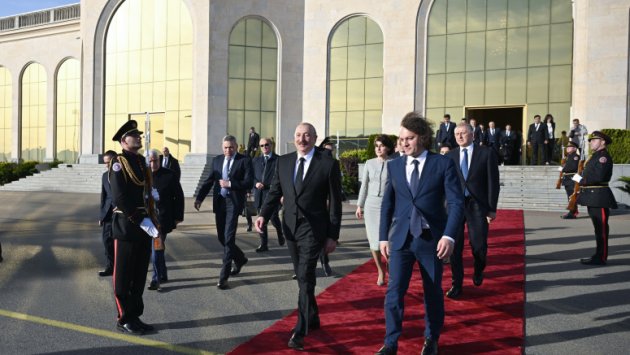 Prezidentin Gürcüstana səfərindən yaddaqalan anlar &ndash; VİDEO