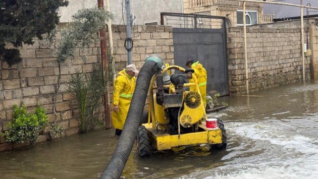 İntensiv yağışların nəticələri ilə bağlı QƏRARGAH YARADILDI