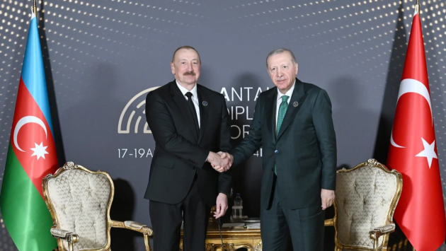 Antalyada İlham Əliyevlə Ərdoğanın görüşü keçirilir - FOTO