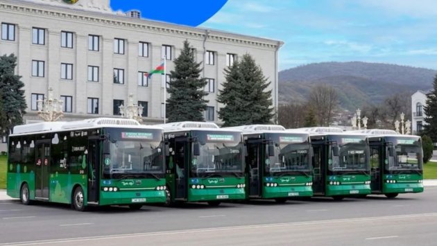 Xankəndi 30 illik işğaldan sonra tədricən canlanır: 3 avtobus marşrutu fəaliyyətə başladı - VİDEO