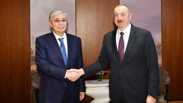 İlham Əliyevdən Tokayevə ad günü TƏBRİKİ