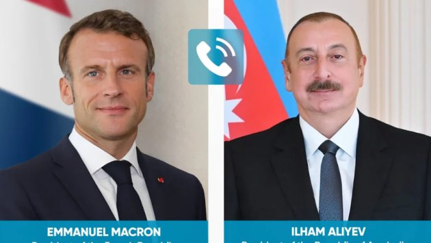Emmanuel Makron İlham Əliyevə ZƏNG ETDİ