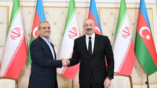 Prezident İlham Əliyev Pezeşkianla DANIŞDI