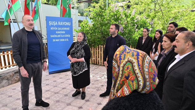 Şanlı Zəfərimizdən sonra Müstəqillik Gününü azad edilmiş torpaqlarda qeyd edirəm - İlham Əliyev