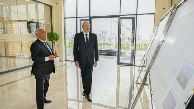 İlham Əliyev &ldquo;Yeni Səngəçal&rdquo; yarımstansiyasının açılışında &ndash; FOTO/VİDEO